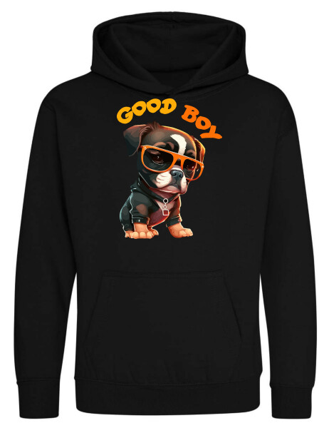 Kapucnis belebújós gyerek pulóver