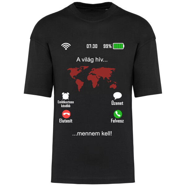 Prémium oversized unisex póló