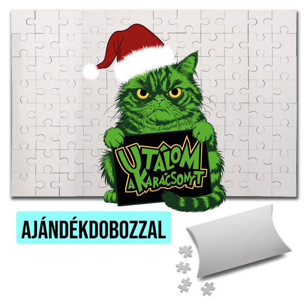 Puzzle - kirakó ajándékdobozzal