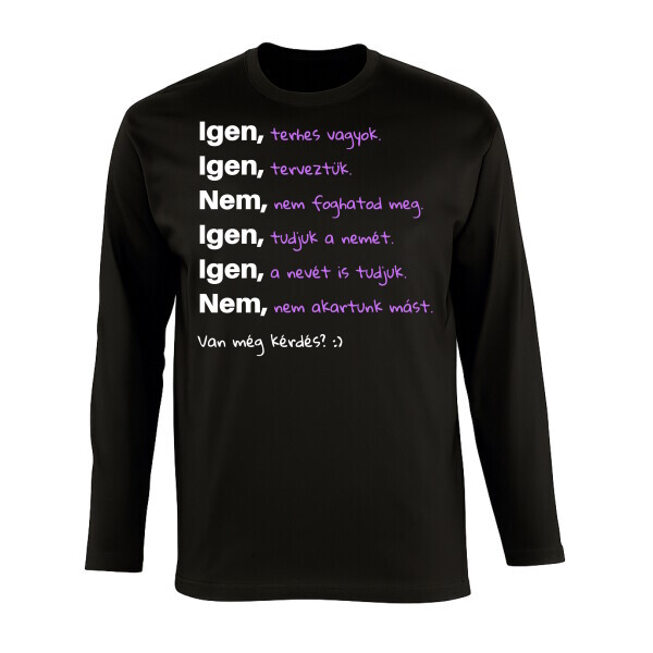 Hosszú ujjú póló