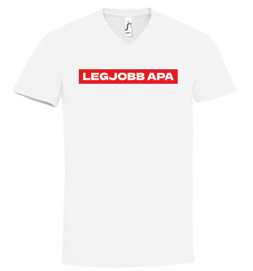 Unisex V nyakú póló