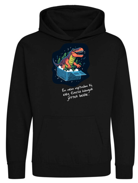 Kapucnis belebújós gyerek pulóver