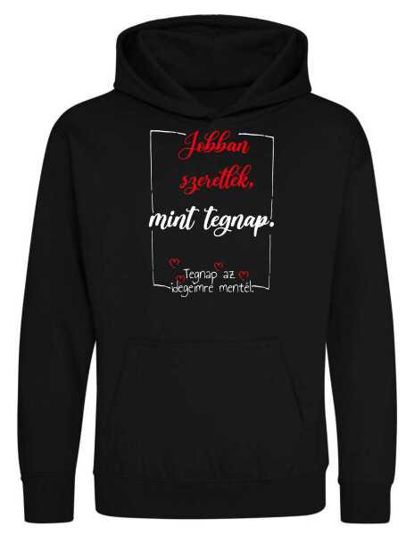 Kapucnis belebújós gyerek pulóver