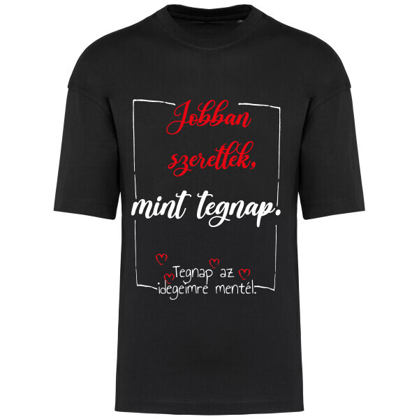 Prémium oversized unisex póló