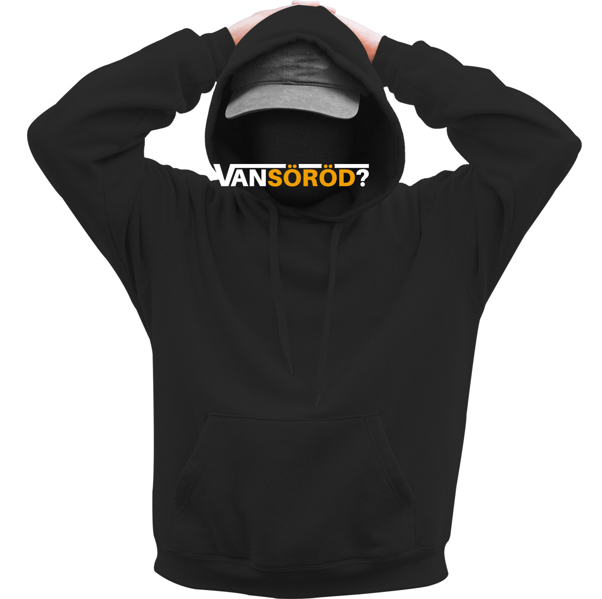 Kapucnis belebújós pulóver