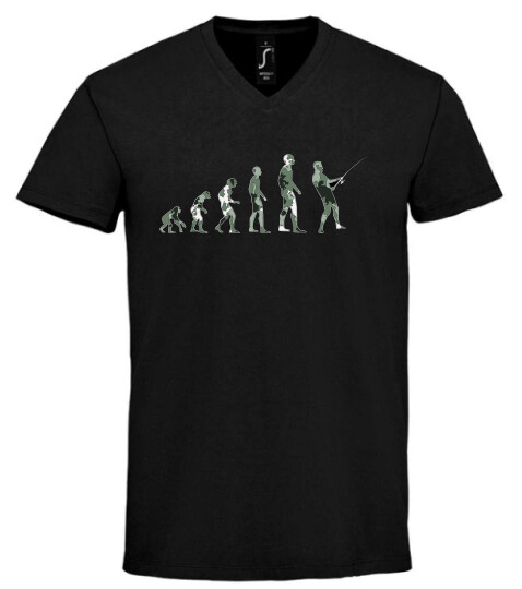 Unisex V nyakú póló