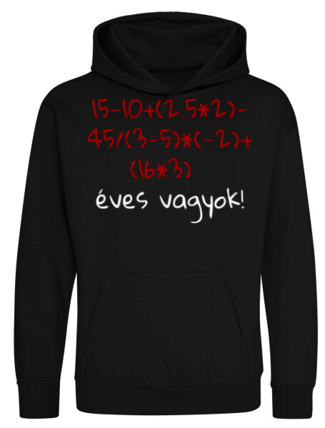 Kapucnis belebújós gyerek pulóver