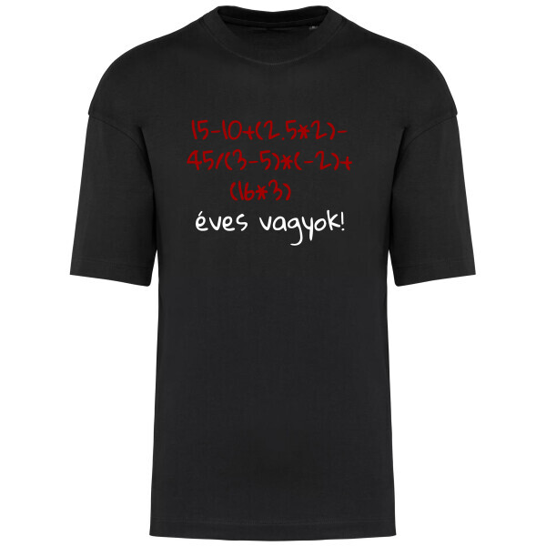 Prémium oversized unisex póló