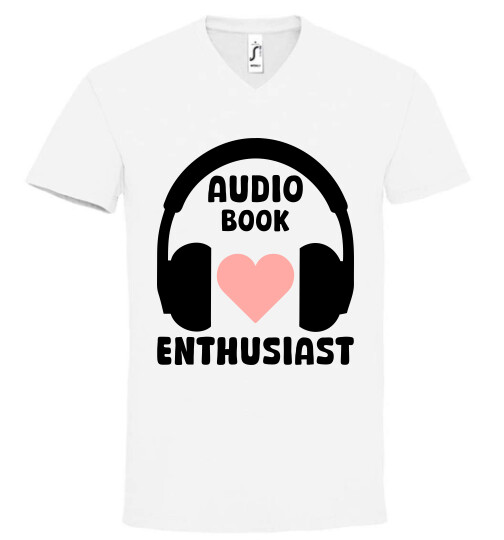 Unisex V nyakú póló