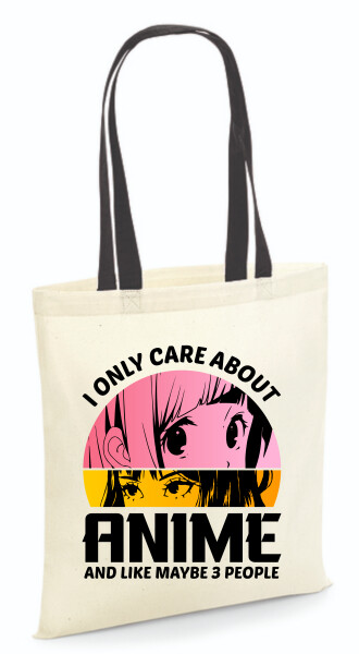 Vászontáska - színes fülű 