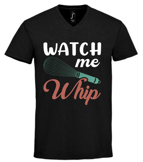 Unisex V nyakú póló