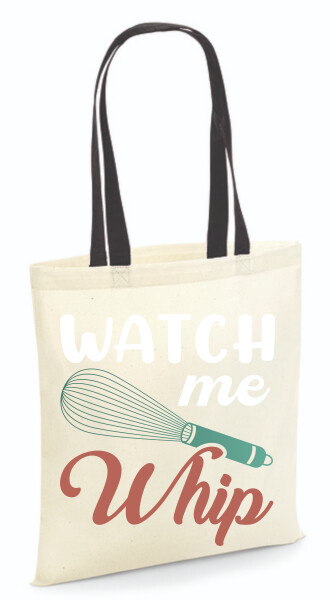 Vászontáska - színes fülű 