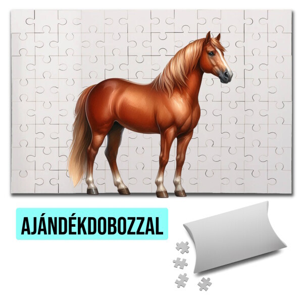 Puzzle - kirakó ajándékdobozzal