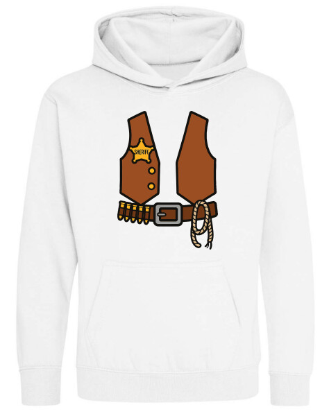 Kapucnis belebújós gyerek pulóver