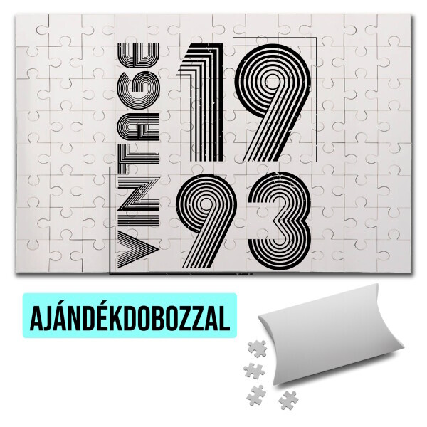 Puzzle - kirakó ajándékdobozzal