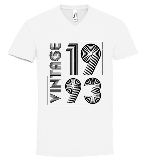 Unisex V nyakú póló