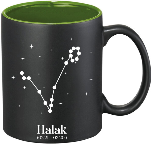 Hőre változó bögre - színes belső