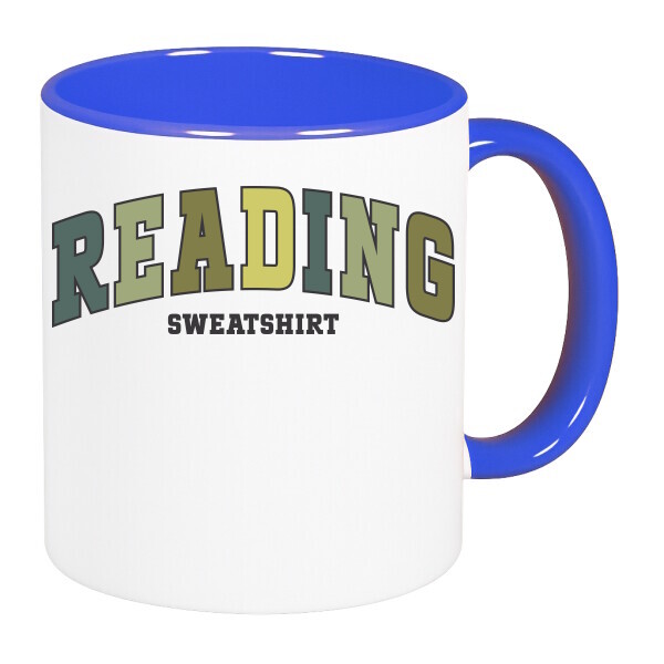 Színes fülű és belsejű bögre