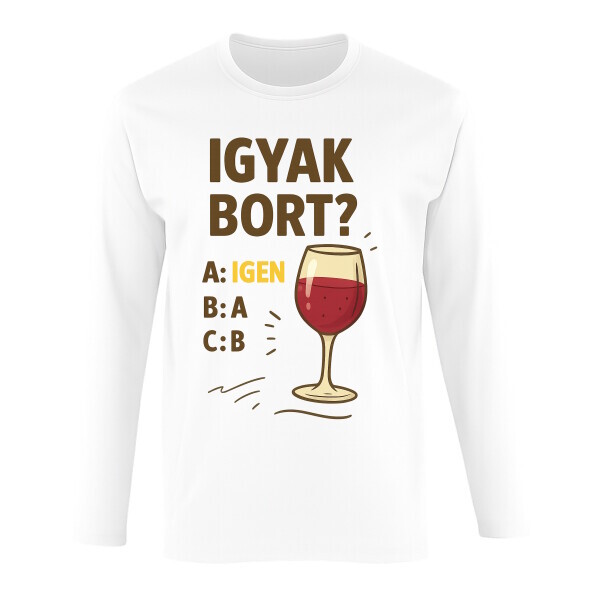 Hosszú ujjú póló