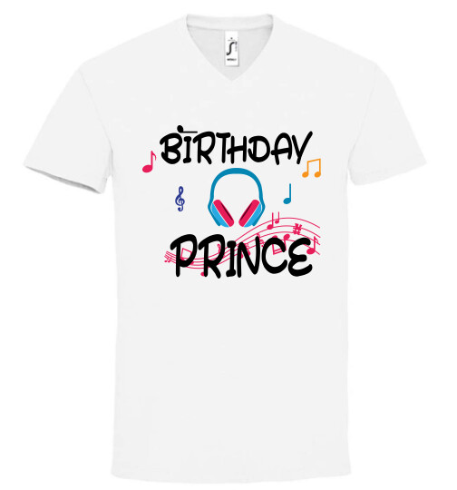 Unisex V nyakú póló