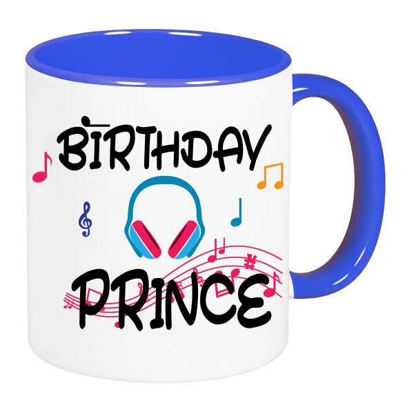 Színes fülű és belsejű bögre