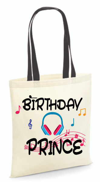 Vászontáska - színes fülű 