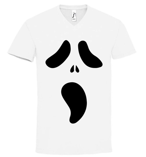 Unisex V nyakú póló