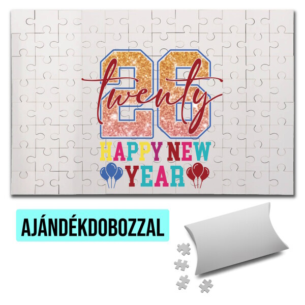 Puzzle - kirakó ajándékdobozzal