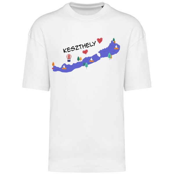 Prémium oversized unisex póló