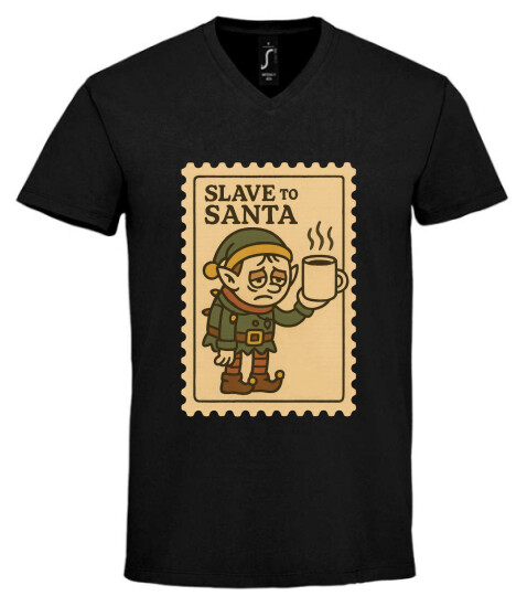 Unisex V nyakú póló