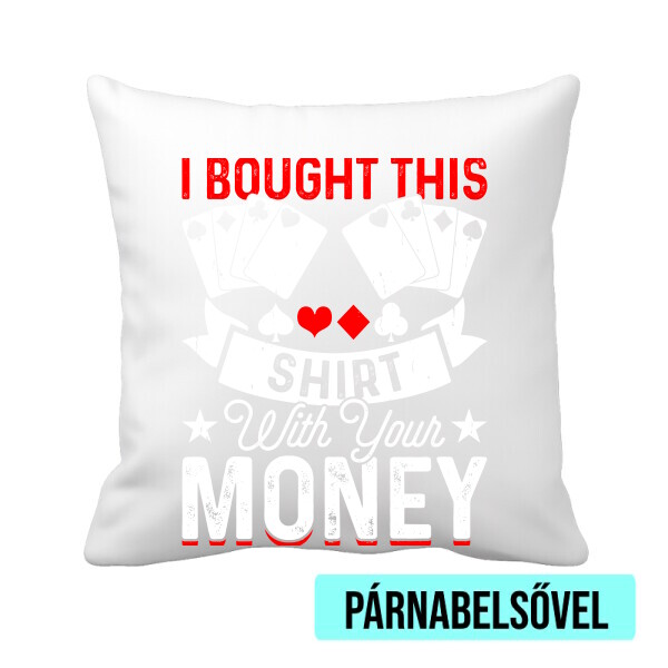 Párnahuzat béléssel