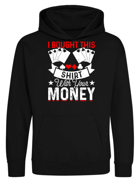 Kapucnis belebújós gyerek pulóver