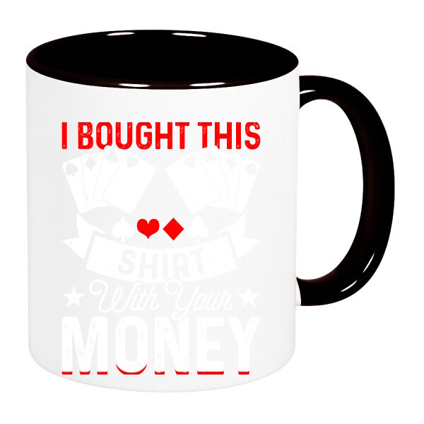 Színes fülű és belsejű bögre