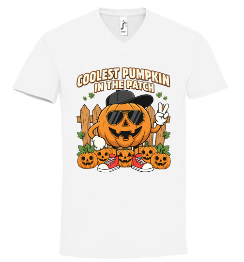 Unisex V nyakú póló