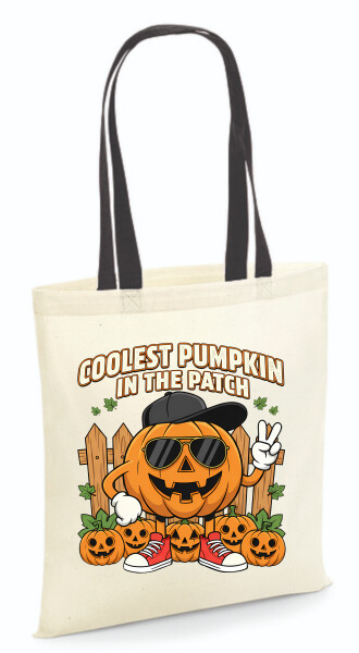 Vászontáska - színes fülű 