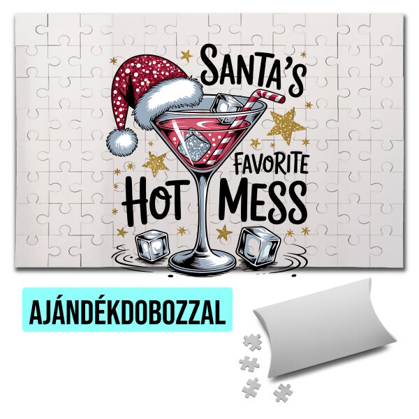 Puzzle - kirakó ajándékdobozzal