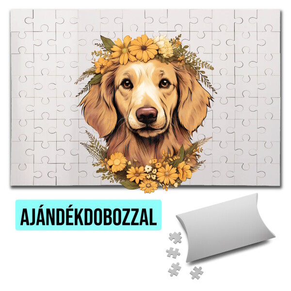 Puzzle - kirakó ajándékdobozzal