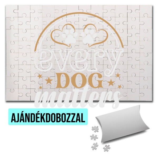 Puzzle - kirakó ajándékdobozzal