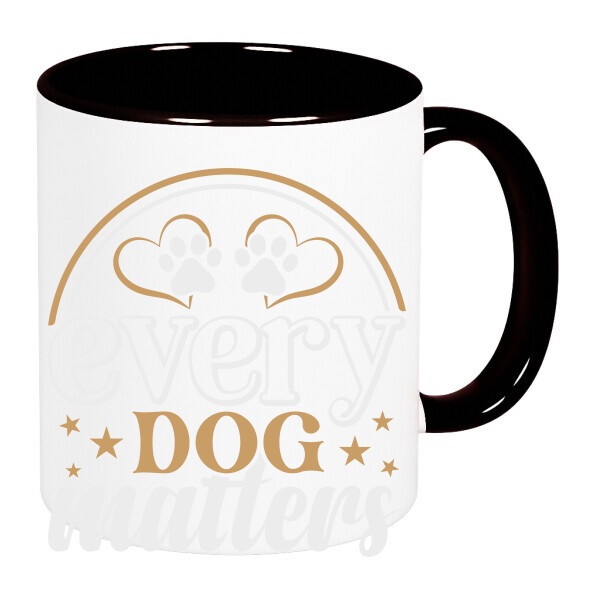 Színes fülű és belsejű bögre