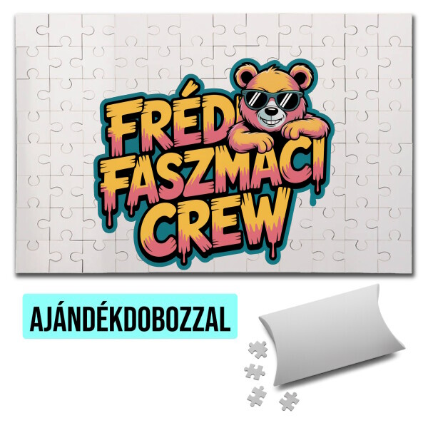 Puzzle - kirakó ajándékdobozzal