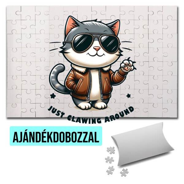 Puzzle - kirakó ajándékdobozzal