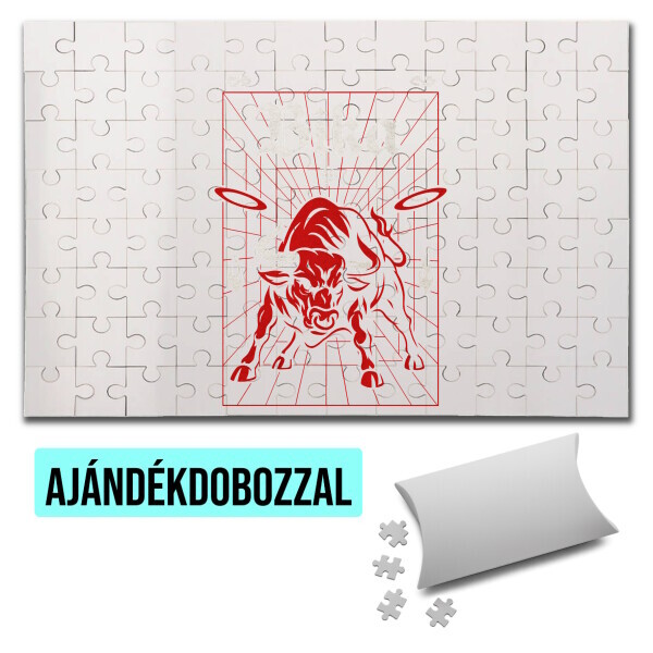 Puzzle - kirakó ajándékdobozzal