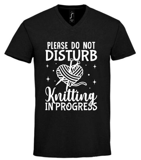 Unisex V nyakú póló