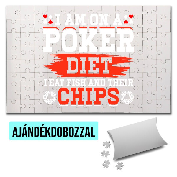 Puzzle - kirakó ajándékdobozzal