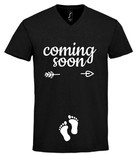 Unisex V nyakú póló