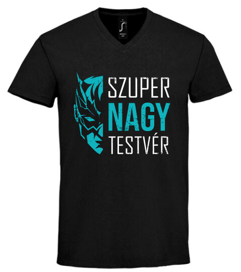 Unisex V nyakú póló