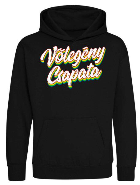 Kapucnis belebújós gyerek pulóver