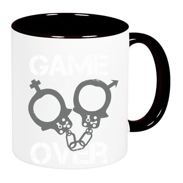 Színes fülű és belsejű bögre