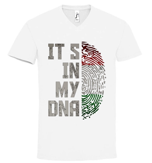 Unisex V nyakú póló