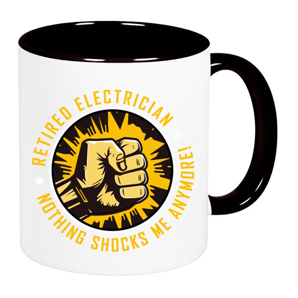 Színes fülű és belsejű bögre